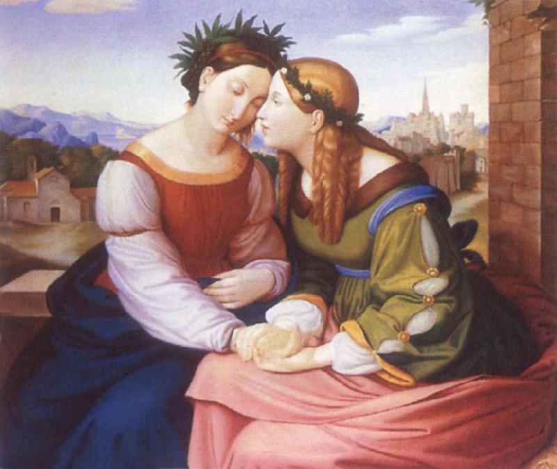 Friedrich overbeck Italia and Germania